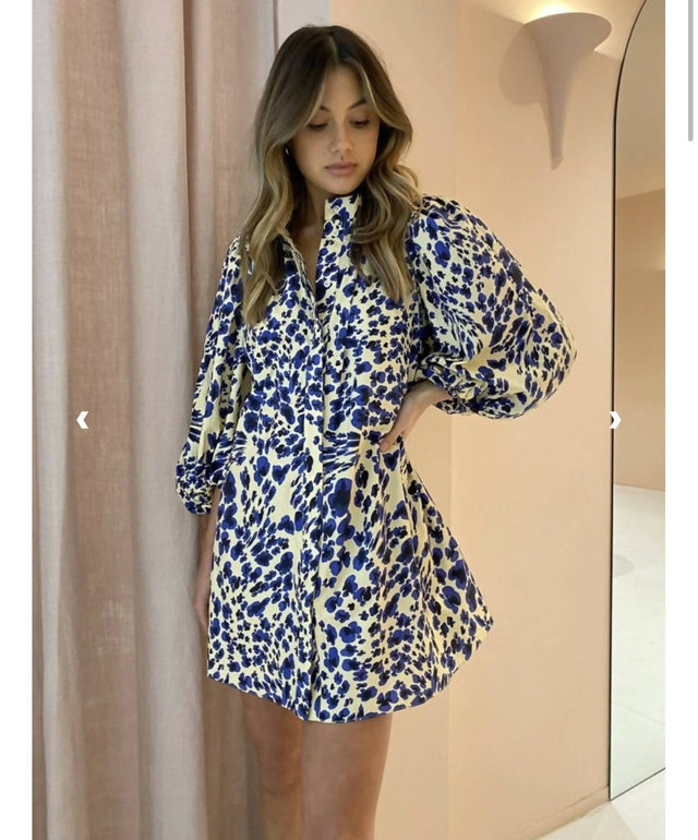 Camilla And Marc Nadine Mini Dress Size 8 - 8 / Print - Dresses