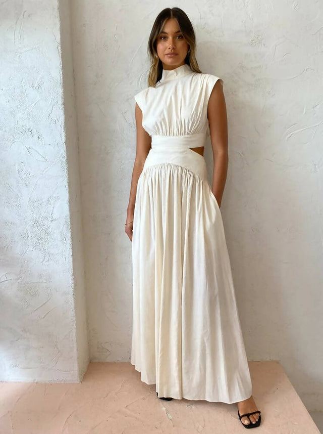 Camilla And Marc Oriella Maxi Dress ~ Cream - Dresses