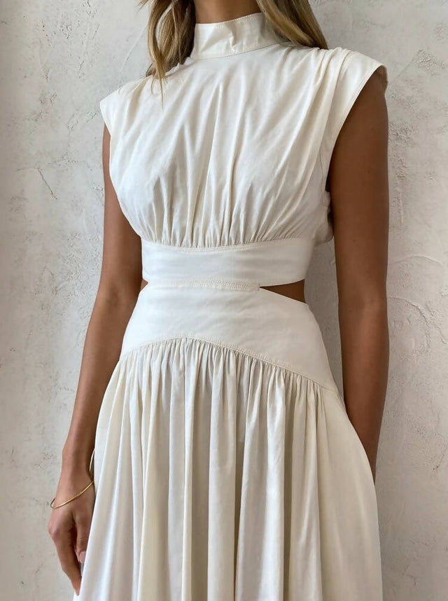 Camilla And Marc Oriella Maxi Dress ~ Cream - Dresses