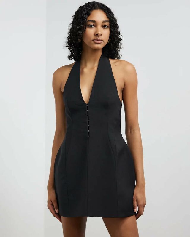 Camilla and Marc Petra Mini Dress - 8 / Black - Dresses