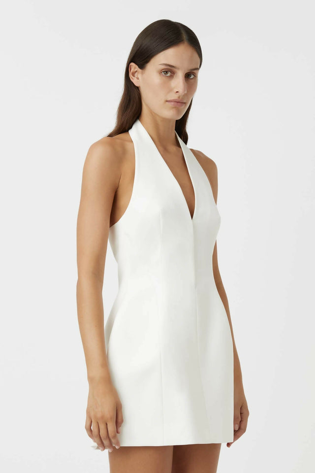 Camilla And Marc Petra Mini Dress - 8 / White - Dresses