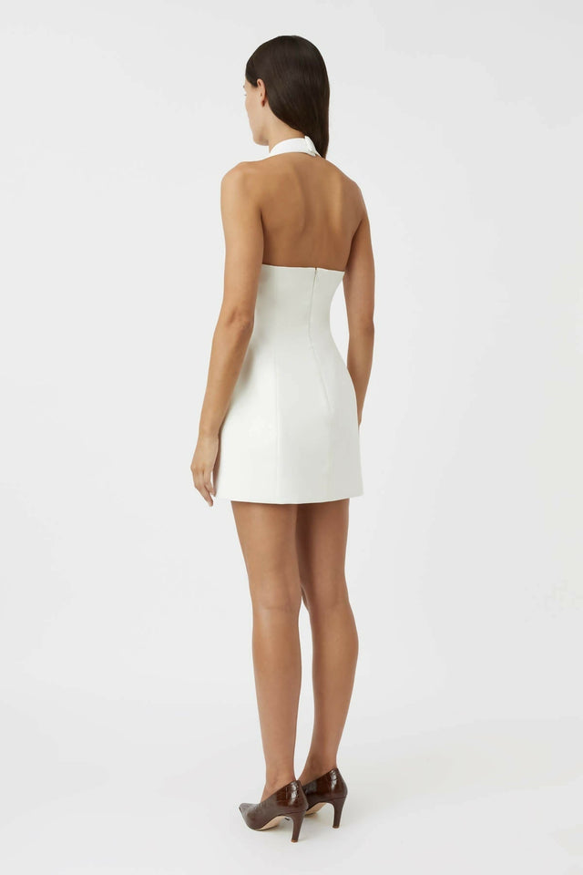 Camilla And Marc Petra Mini Dress - 8 / White - Dresses