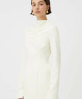 Camilla And Marc Portico Long Sleeve Mini Dress in Cream - Dresses