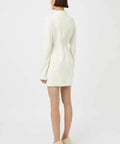 Camilla And Marc Portico Long Sleeve Mini Dress in Cream - Dresses