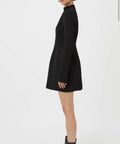 Camilla And Marc Portico Mini Dress - 10 / Black - Dresses