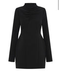 Camilla And Marc Portico Mini Dress - 10 / Black - Dresses