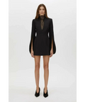 Camilla And Marc Sillage Lace Mini Dress in Black - 12 / Black - Dresses