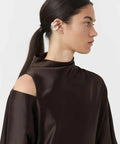 Camilla and Marc Sorrell Maxi Dress in Chocolate - 14 / Brown - Dresses