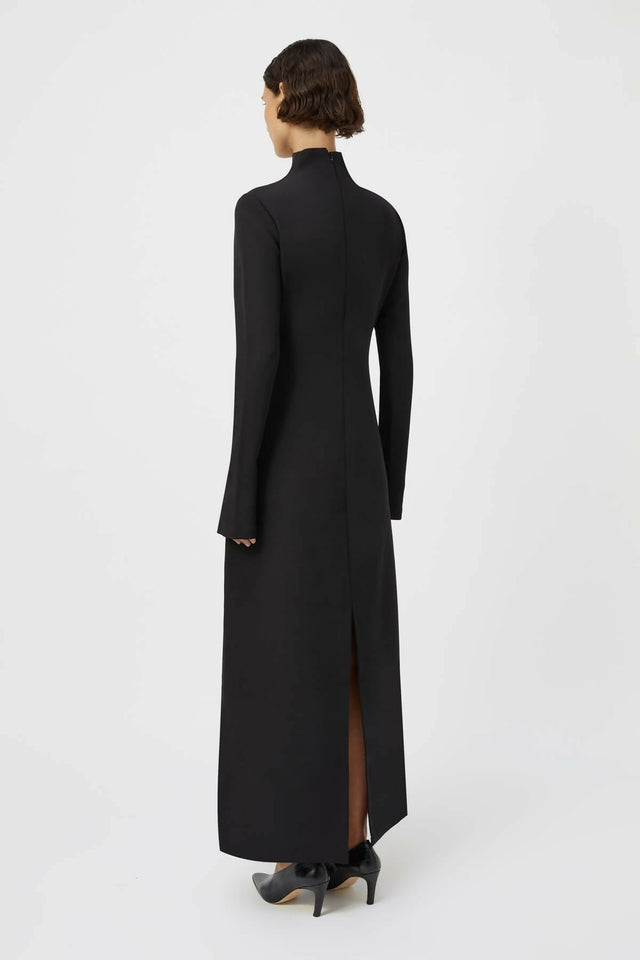 Camilla And Marc The Tenera Cocoon Maxi Dress in Black - 10 / Black - Dresses