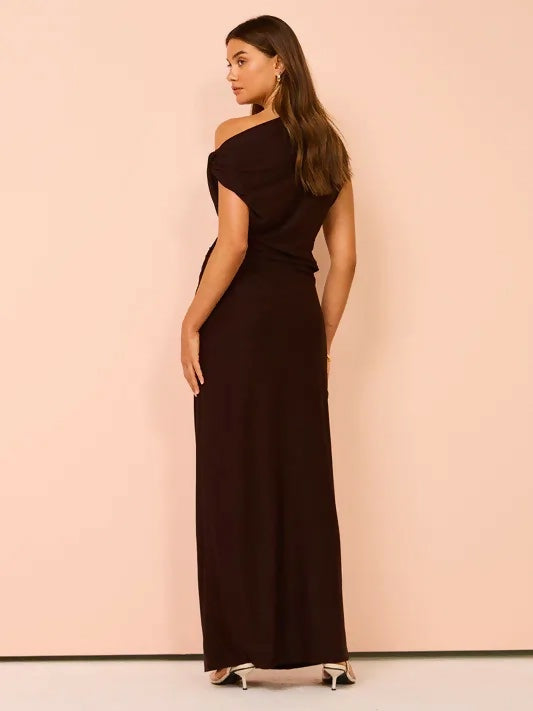 Camilla & Marc Annalise Maxi Dress Chocolate Brown - Dresses