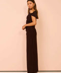 Camilla & Marc Annalise Maxi Dress Chocolate Brown - Dresses