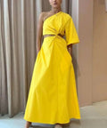Camilla & Marc Wally Dress in Honey - 10 / Yellow - Dresses