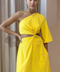 Camilla & Marc Wally Dress in Honey - 10 / Yellow - Dresses
