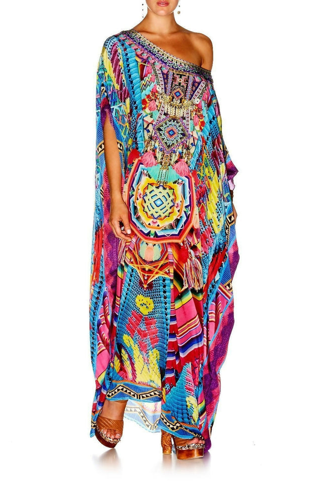 Camilla Ms Mochilla Round Neck Kaftan One Size - Dresses