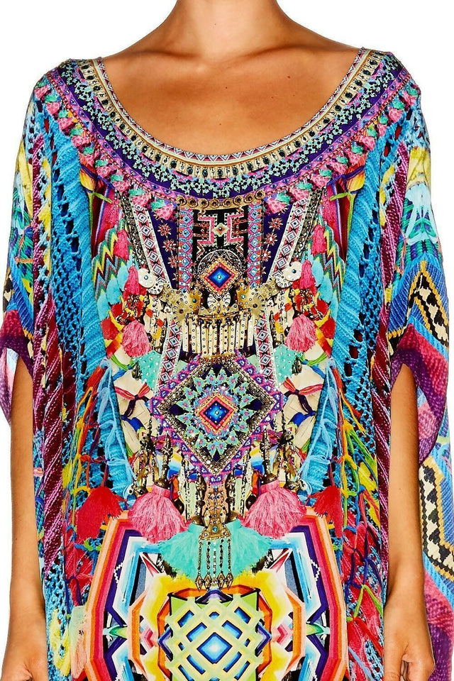 Camilla Ms Mochilla Round Neck Kaftan One Size - Dresses