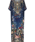 Camilla Round Neck Kaftan Dreams of Midsummer Dress Print One Size - Dresses
