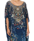 Camilla Round Neck Kaftan Dreams of Midsummer Dress Print One Size - Dresses