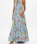 Camilla Ruffle Hem Halter - Wall to Wall Wonders - Multi / 12 - Dresses