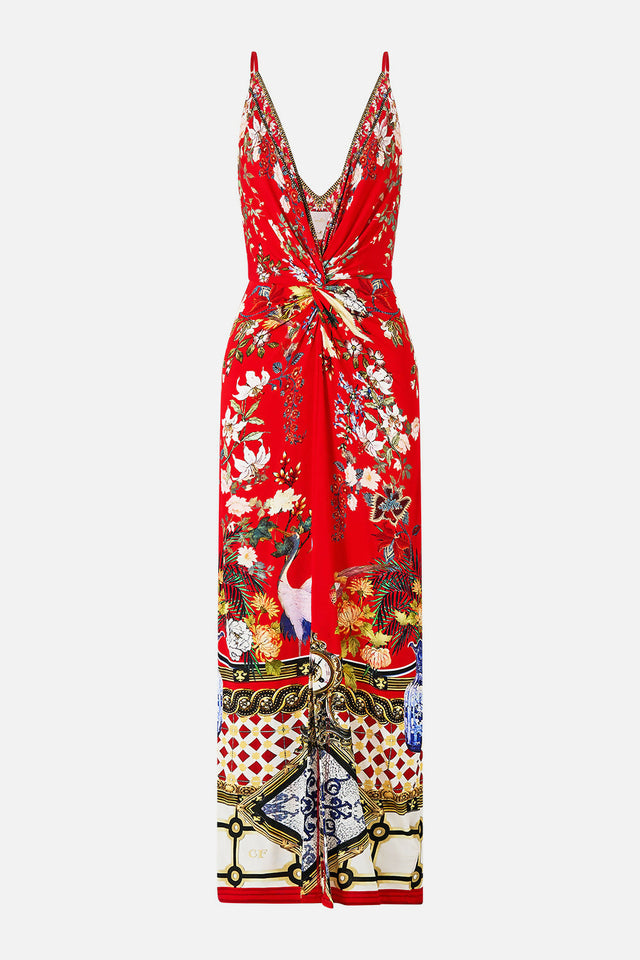CAMILLA_00036121_STRAPPY_DRESS_WITH_TWIST_FRONT_LISBOA_LUXE_GHOST_1