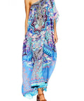 Camilla Threads of Cosmos Round Neck Kaftan One Size - Dresses