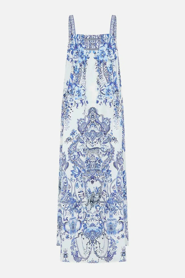 Camilla Wide Strap Sundress Print Size 12 - 12 / Print - Dresses