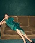 CarlaZampattiEmerald-crepe-ruffle-shoulder-gownMODEL