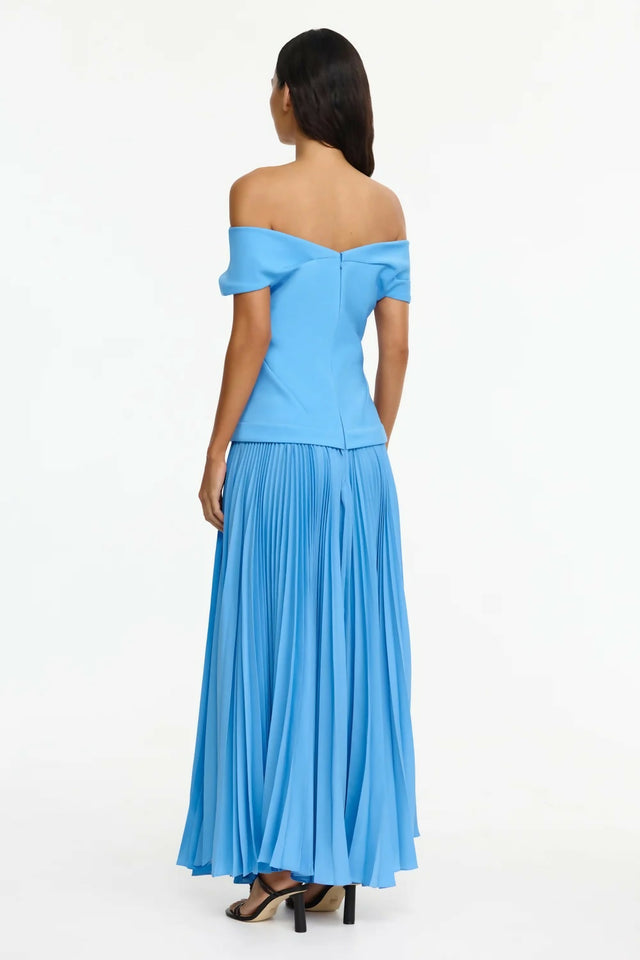 Acler Haileypark Maxi Dress in Alt Blue