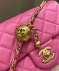 Chanel - Chanel Quilted Pearl Crush Mini Flap Bag