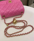Chanel - Chanel Quilted Pearl Crush Mini Flap Bag