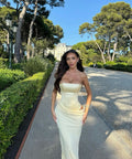 Cherie Attire - Clara Maxi Dress Yellow - Dresses