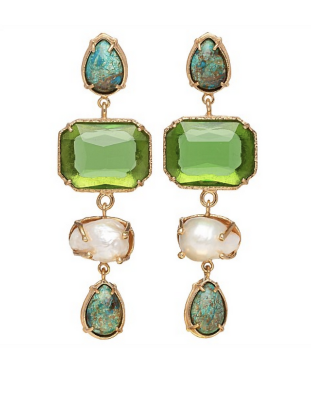 Christie Nicolaides Camellia Earrings - Accessories
