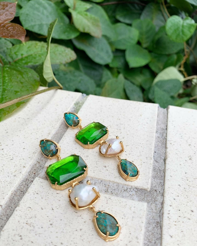 Christie Nicolaides Camellia Earrings - Accessories
