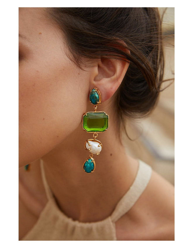 Christie Nicolaides Camellia Earrings - Accessories