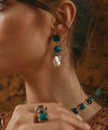 Christie Nicolaides - Christie Nicolaides Eliana Earrings Blue