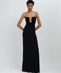 Christopher Esber Arched Palm Dress Size 8 - 8 / Black - Dresses