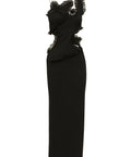 Christopher Esber Carina Interlinked Dress Black Size 6 8 - Dresses