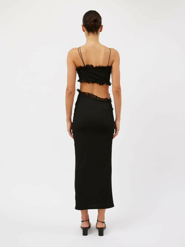 Christopher Esber Carina Interlinked Dress Black Size 6 8 - Dresses