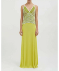 Christopher Esber Grafted Duo Cami Gown Yellow Size S - 8 / Yellow - Dresses