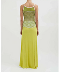 Christopher Esber Grafted Duo Cami Gown Yellow Size S - 8 / Yellow - Dresses