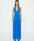 Christopher Esber Orion Gown - 6 / Blue - Dresses