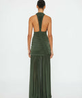 Christopher Esber Orion Gown Bottle Green - Dresses