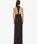 Christopher Esber Orion Gown Malbec - Dresses