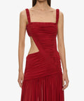 Christopher Esber Orion Seperation Gown - 8 / Red - Dresses