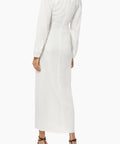 Christopher Esber Ruched Disconnect Shirt Dress in White - Dresses