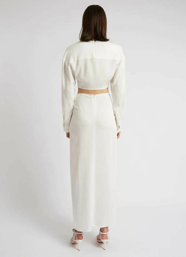 Christopher Esber Ruched Top - 10 / White - Tops