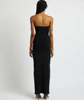 Christopher Esber Salicia Wire Column Strapless Dress - 8 / Black - Dresses