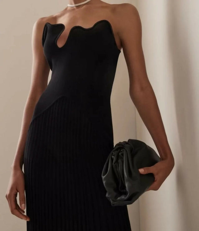 Christopher Esber Sculptured Pleated Rib Dress - Dresses