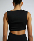 Christopher Esber Serpentine Crystal Stoned Tank Dress Black Size 8 - 8 / Black - Dresses