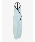 Christopher Esber Suspended Jersey Tidal Dress Blue Size 6 & 8 - Dresses
