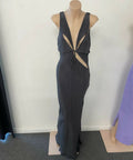 Christopher Esber Triquetra Contoured Dress - 8 / Black - Dresses